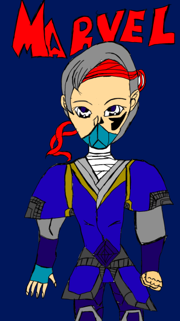 Marvel Redstriker Second concept drawing