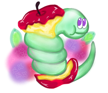 ラインスタンプ 極めて簡単な蛇のイラスト4アイビスペイントで作成 Ibispaint