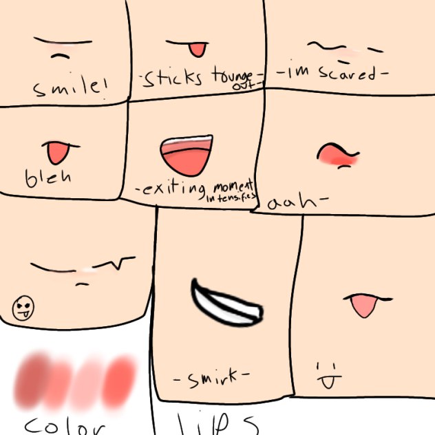 how to make mouthes TvT