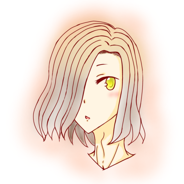 髪の長い男の子