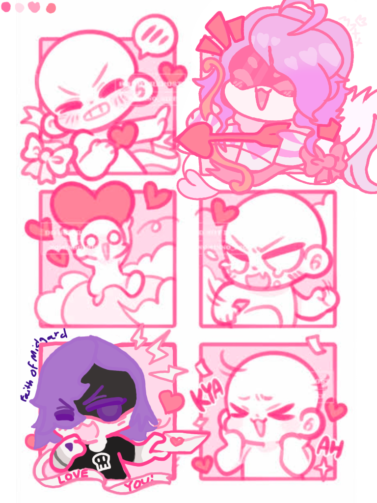 MD valentines collab with M1xx - ibisPaint