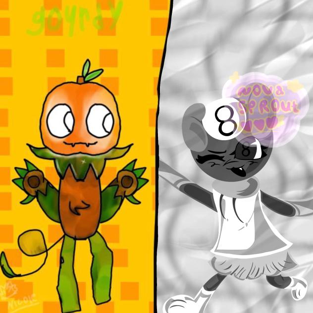 Dandy’s World Art collab‼️ ❤️