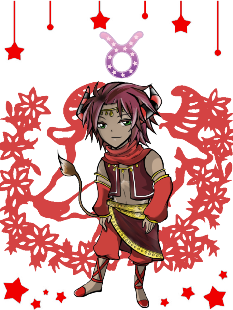 おうし座擬人化 Ibispaint おうし座擬人化 Ibispaint