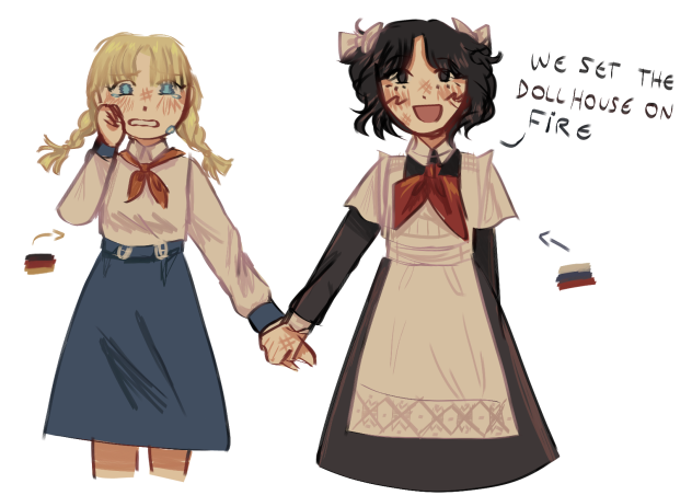 russia and germany but theyre children