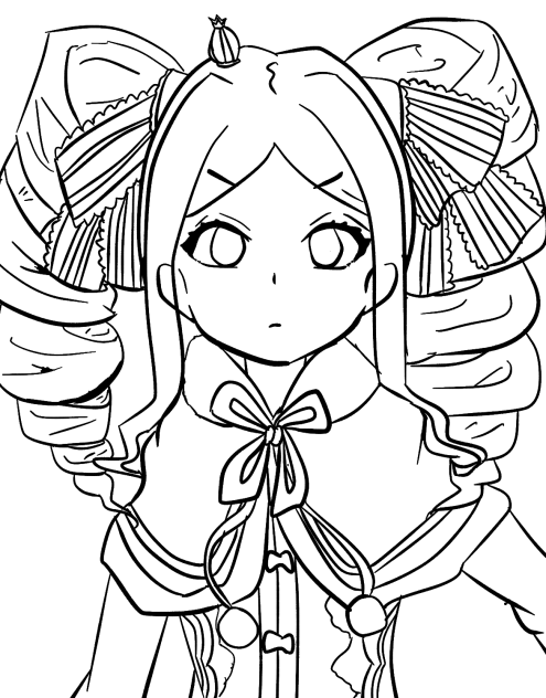 ベアトリス　線画