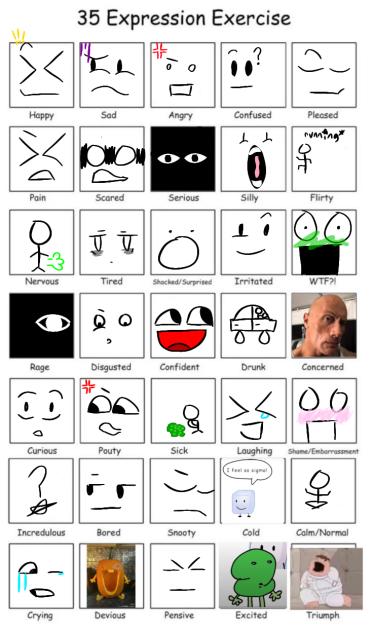 35 expression exercise xp