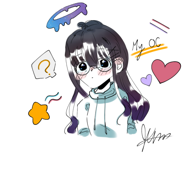 ♥︎My new OC design♥︎