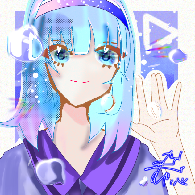 青💙ちゃ