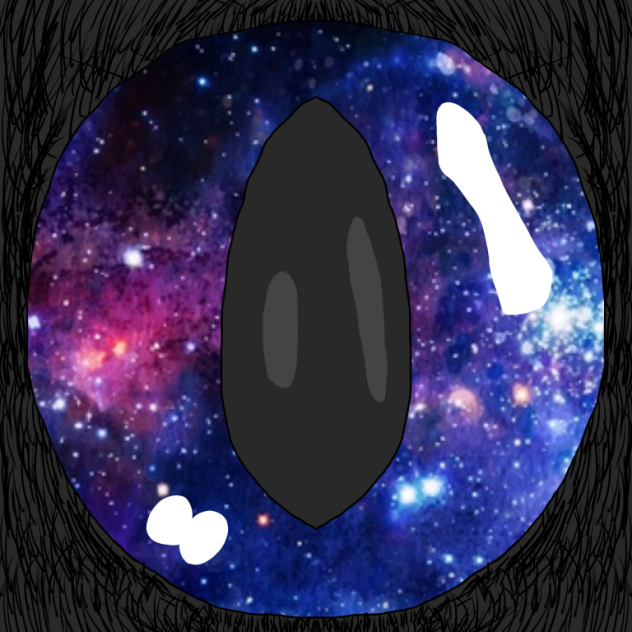 Galaxy cat eye - ibisPaint