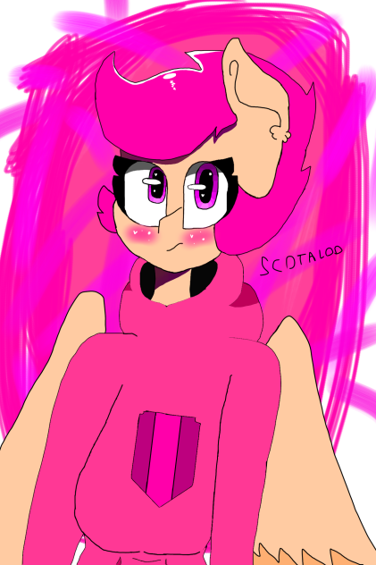 scootaloo loves sans ;w;