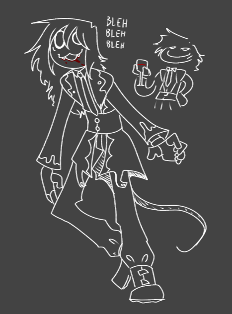 Bat ray but as a vampire