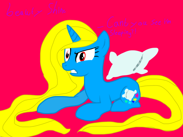 mlp speedpaint beauty shine