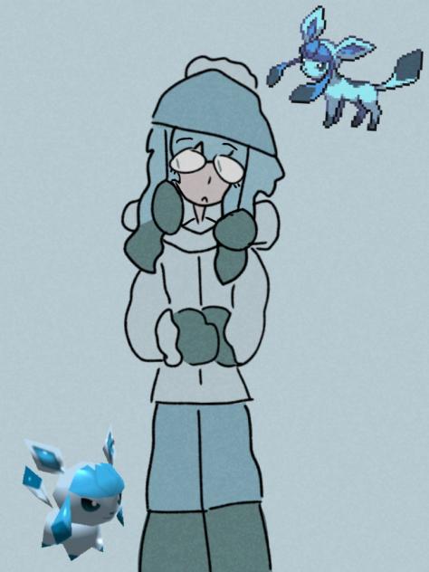 Human Glaceon