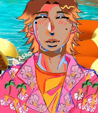 daisuke IN THE SWIMMING POOL
