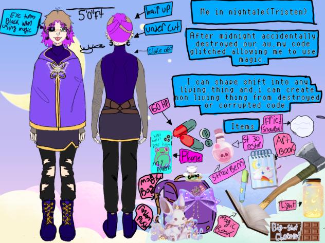 Like and comment for backstory, sans au