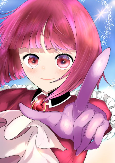 有馬かなちゃんを描きました