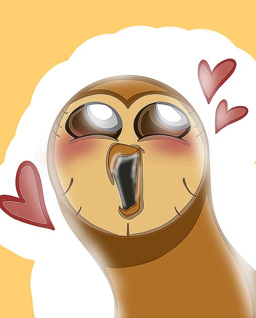 Day 6 Hooty - ibisPaint