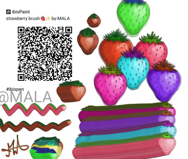 new brush qr code🍓✨️😱
