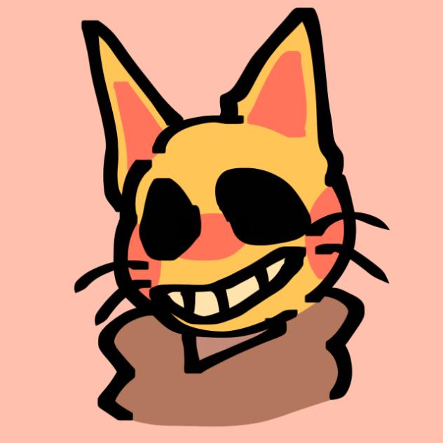 Strange cat