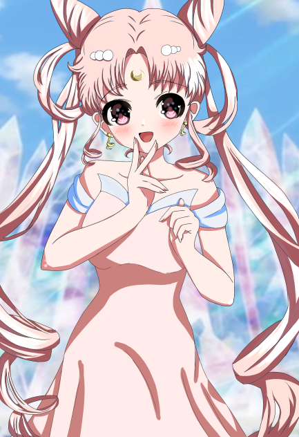 Princess Usagi Small Lady Runa Serenity