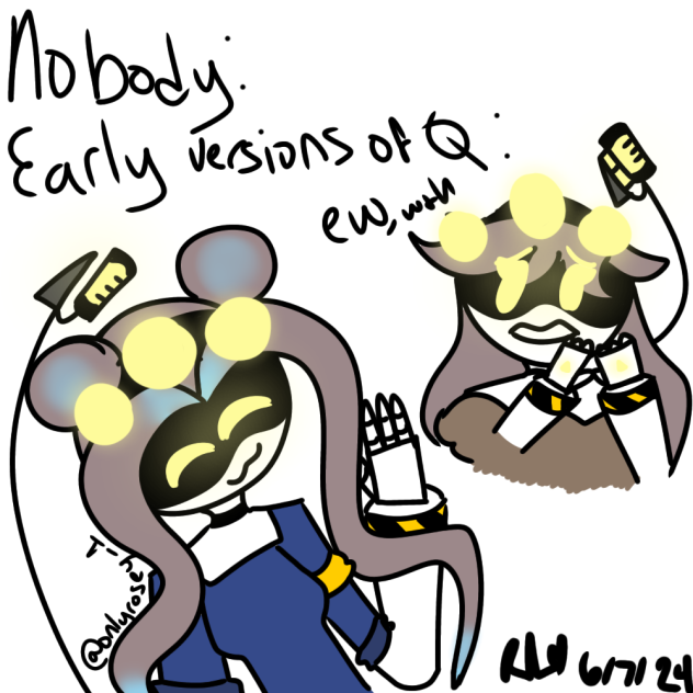 early versions of Q were wild