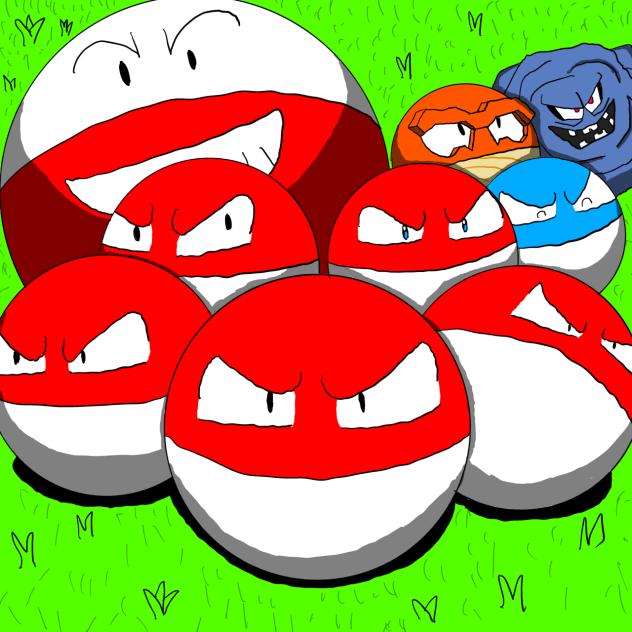ビリリダマ集合