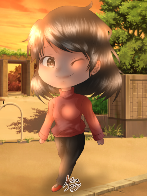 A Little Girl - ibisPaint