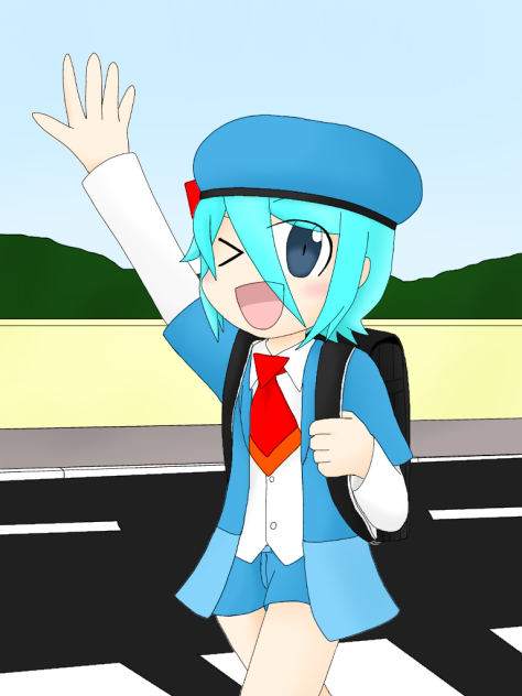 学校に行こう！【オリキャラ ロウェイ BluePlanets】