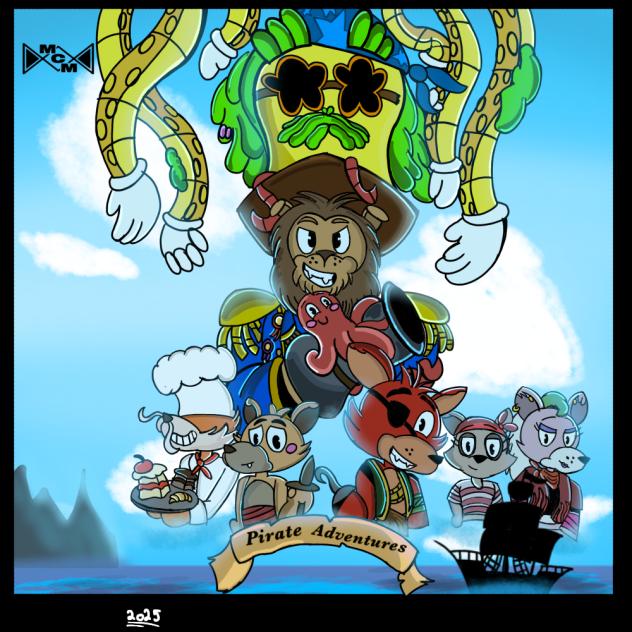 Secret of the mimic a pirate poster