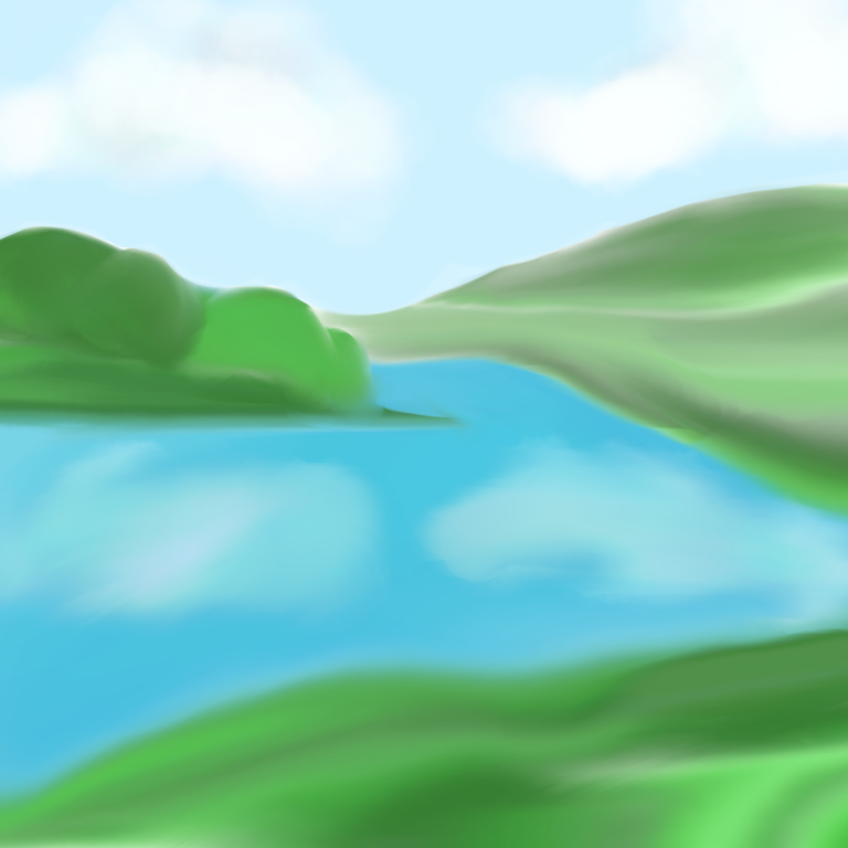 Calm River - ibisPaint