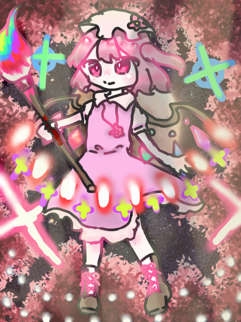 カラフルな弾幕🎨