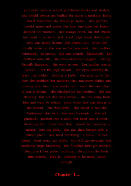 chapter one