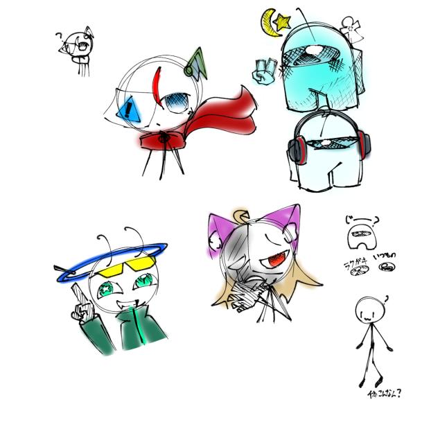 少しだけ落書き詰め