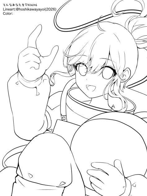 Space Day(ぬりえ)