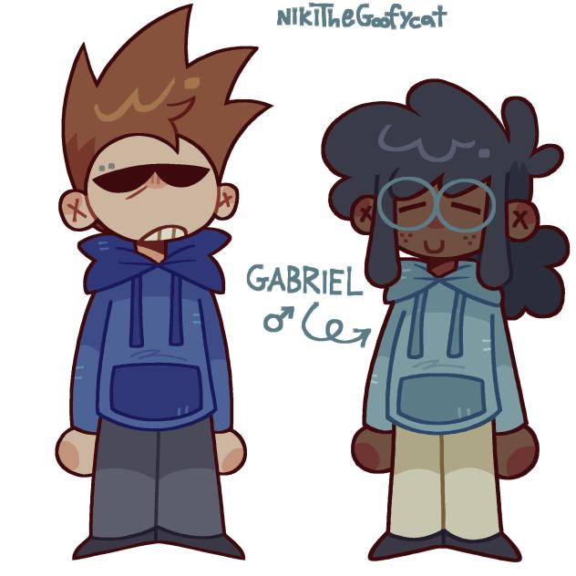tom & oc doodle (eddsworld)