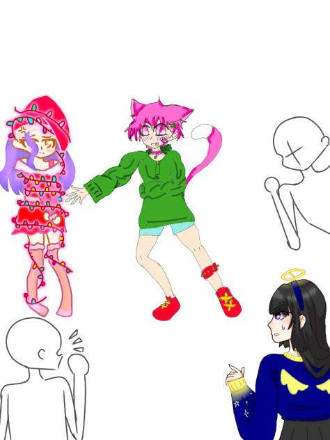 Christmas lights colab