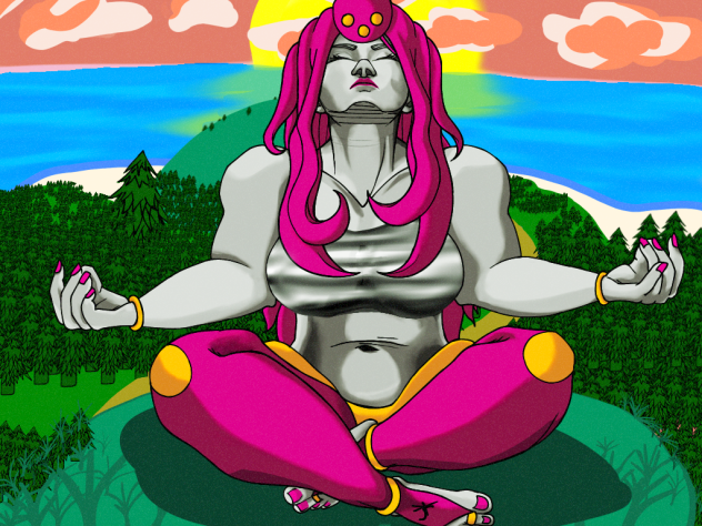 Medicham Humanoid.