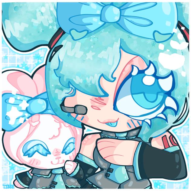 Cinnamaroll + Miku