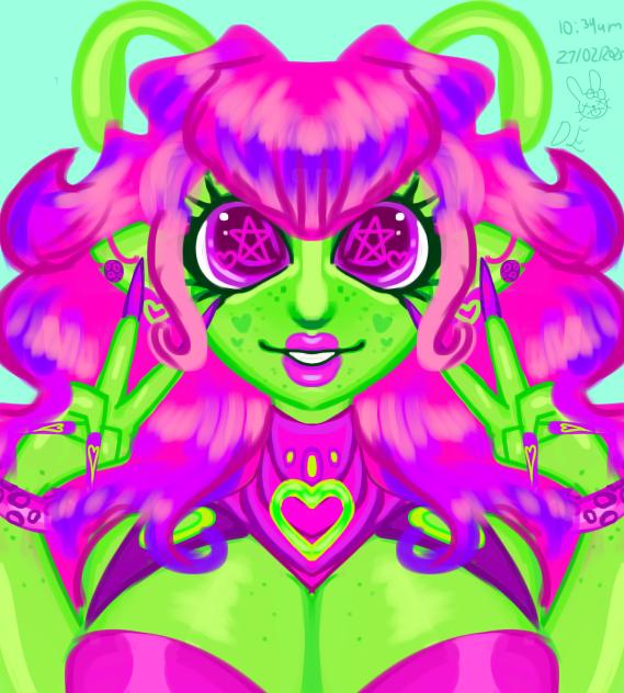 New pfp unlocked💜🩷💚