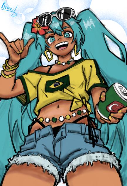 Brazil miku
