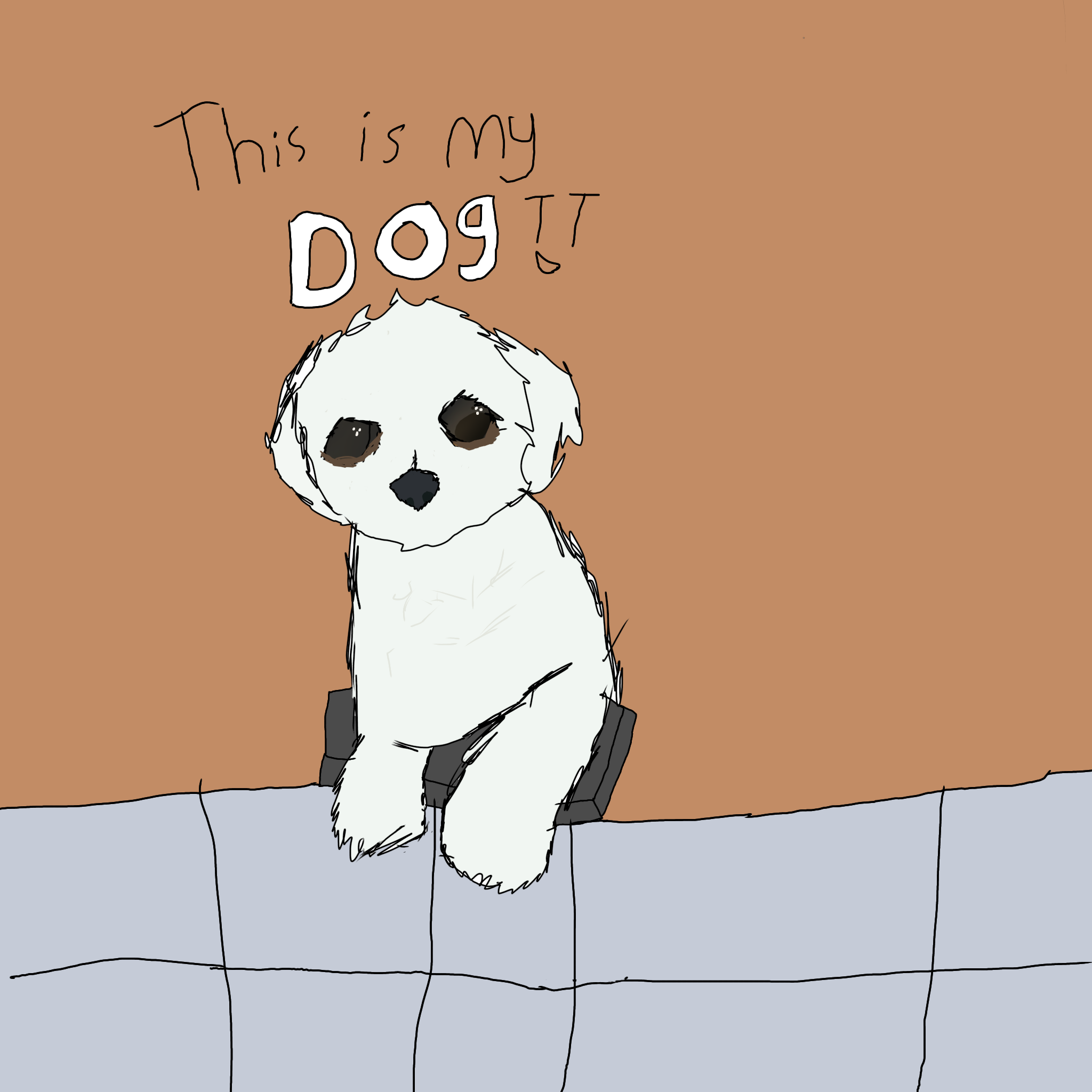 My dog - ibisPaint