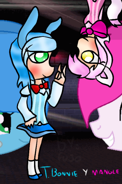 t.bonnie y mangle vercion mujeres