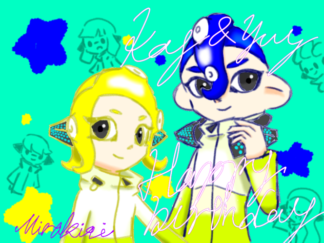 ケイくんユイちゃんハッピーバースデー♪
