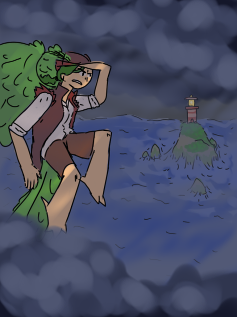 stormy flight - ibisPaint