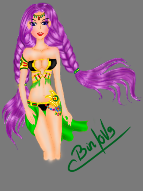 Drawing manga - Girl sexy