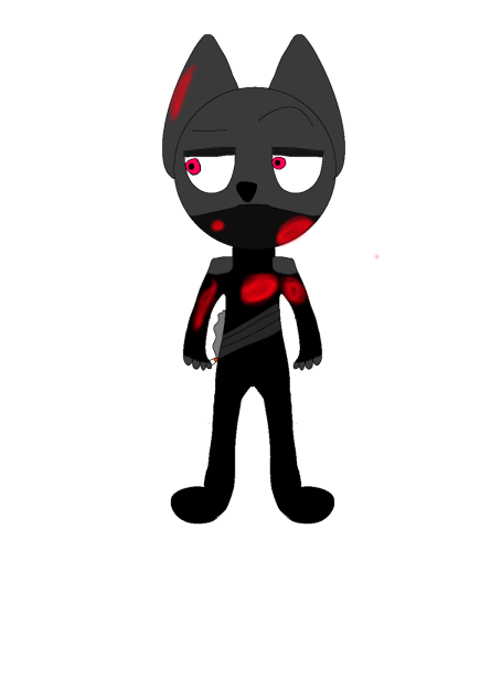 You got a little blood on you...