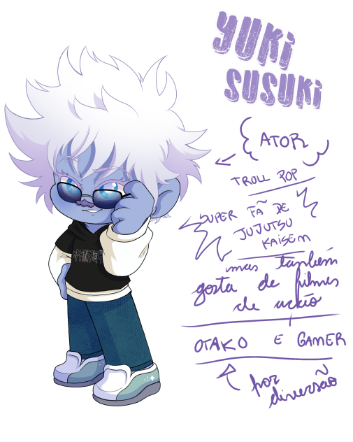yuki Susuki my new oc troll