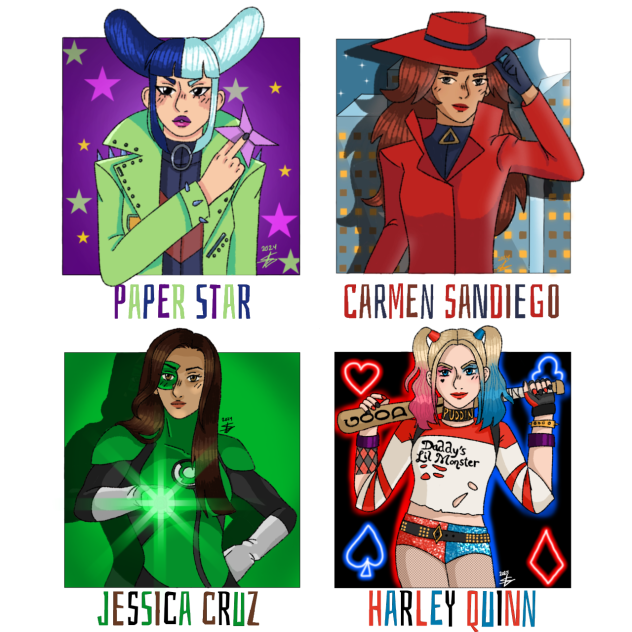 Results of my 4 fanart challenge Pt. 3!