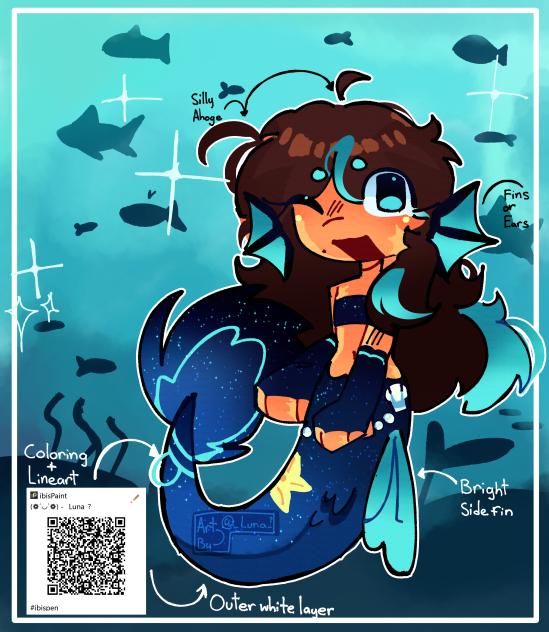 🌊 - Mermaid Luna - Repost - 🌊