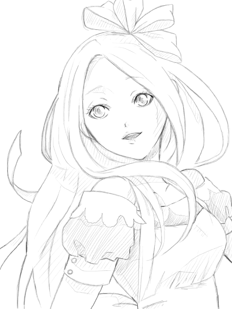 挿絵 アリス